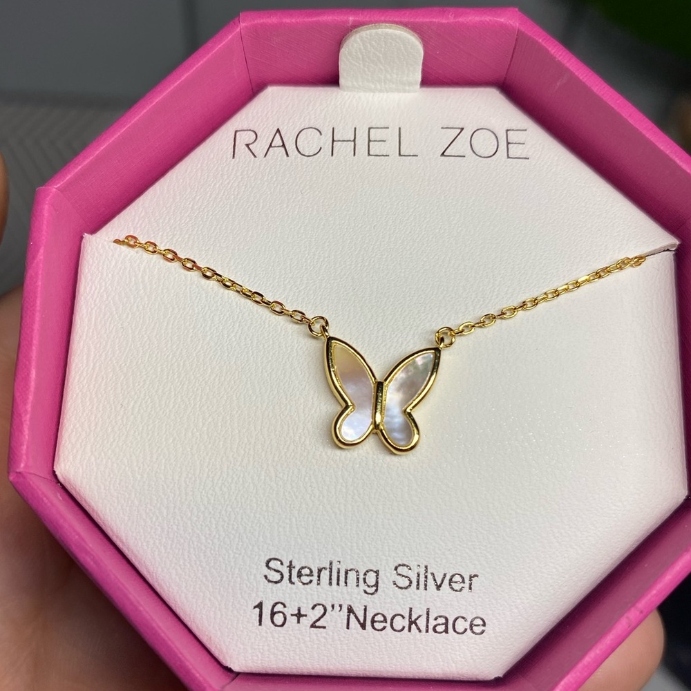 Rachel Zoe Butterfly necklace